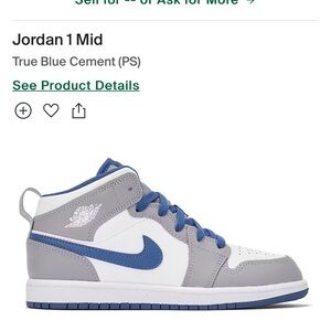 Retro Jordans size 3 youth